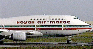 Boeing 747-400 (Royal Air Maroc)