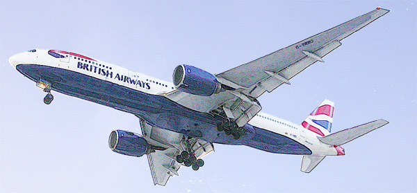 (Mod) Boeing 777-236/ER (British Airways) G-YMMO