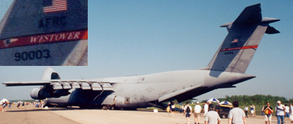 Lockheed C-5 Galaxy 90003 Westover