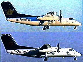 Dash-8 Air Nova + Air Ontario