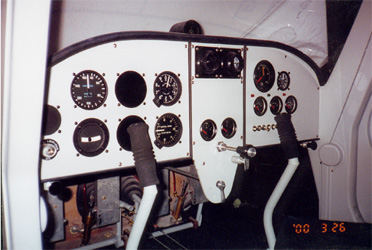 Interieur poste de pilotage