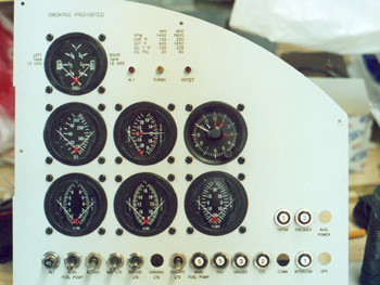 Right instrument panel