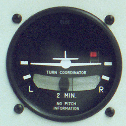 Turn & bank indicator