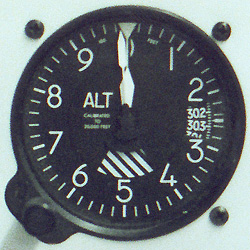 Altimeter 3 pointer