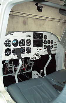 Intérieur du cockpit