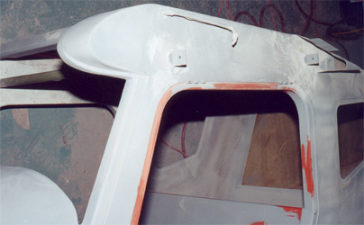 Detail fuselage