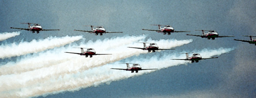 Snowbirds Mont-Laurier May 20th 2001
