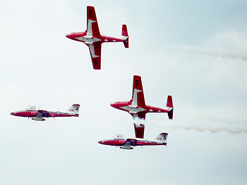Snowbirds Mont-Laurier May 20th 2001