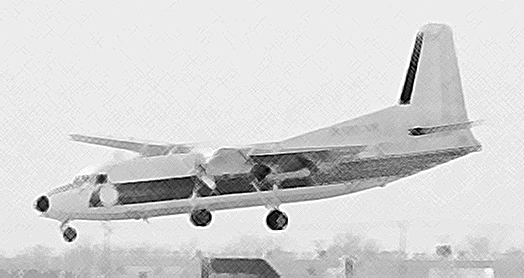 Fokker F-27 Quebecair (mod)