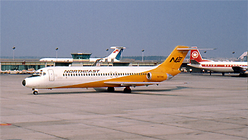 IL-62 Aeroflot & DC-9 NorthEast N970NE