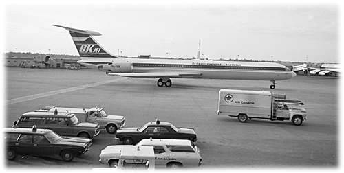 Il-62 Ceskoslovenske Aerolinie OK-YBB Sept 1971