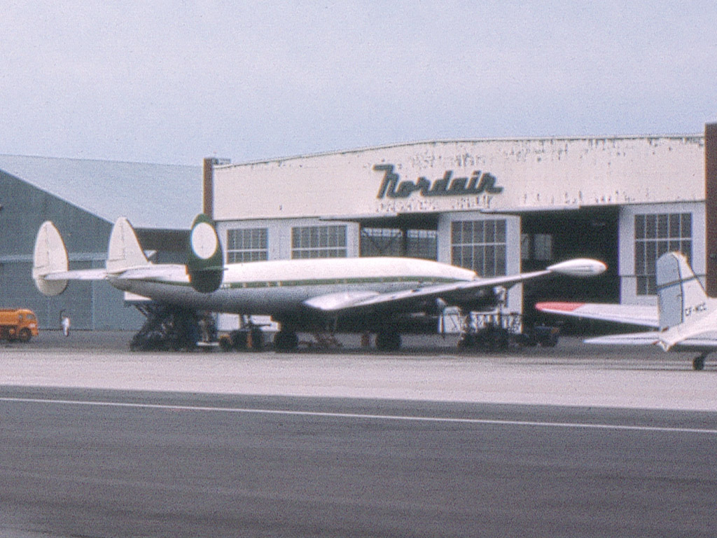 Lockheed L-1049 Super-Constellation [Nordair], Dorval