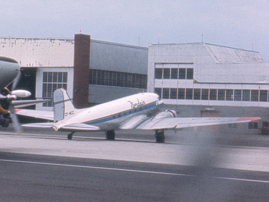 Nordair DC-3 CF-MCC Sept 1965 Dorval