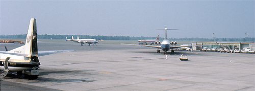 VC-10 BOAC, , Constellation Nordair, DC-8 Air Canada, FH-227 Mohawk