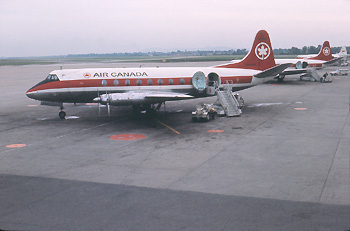 Vickers Viscount CF-TGT fin 612