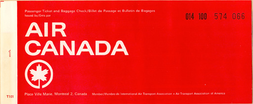 Air Canada Billet